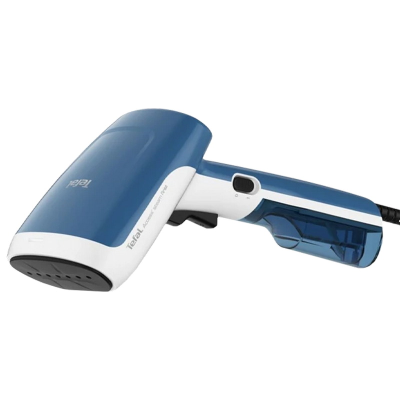 Aparat de călcat vertical cu aburi Tefal DT6130E0, Alb Albastru