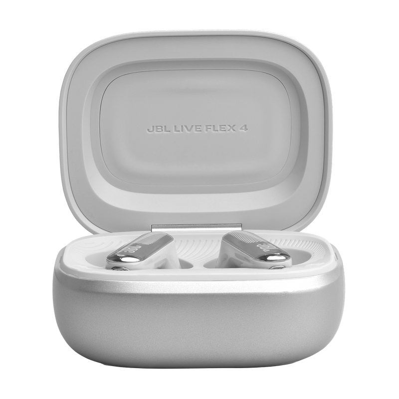 Căști Bluetooth JBL LIVE Flex 4 Argintiu