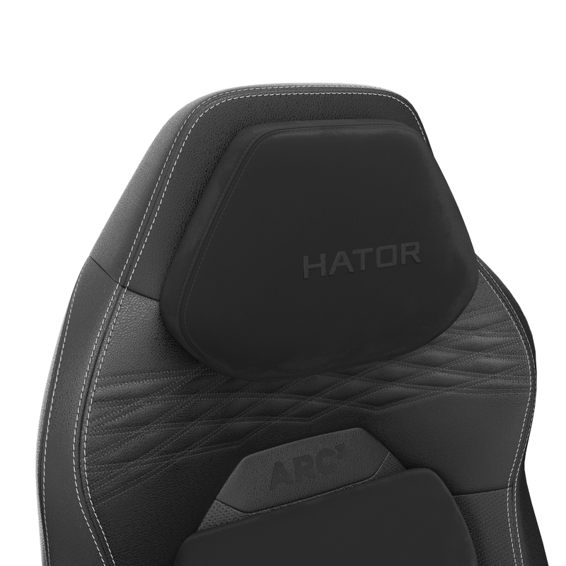Scaun Gaming HATOR Arc 3 L PU Piele Negru