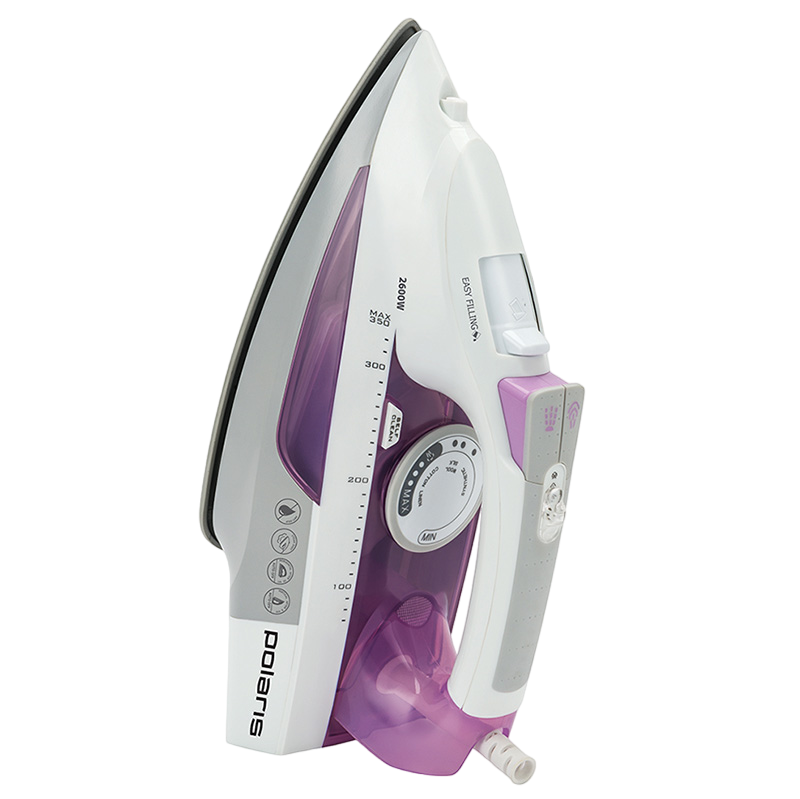 Fier de călcat Polaris PIR2685AK, 2600W, Violet | Alb