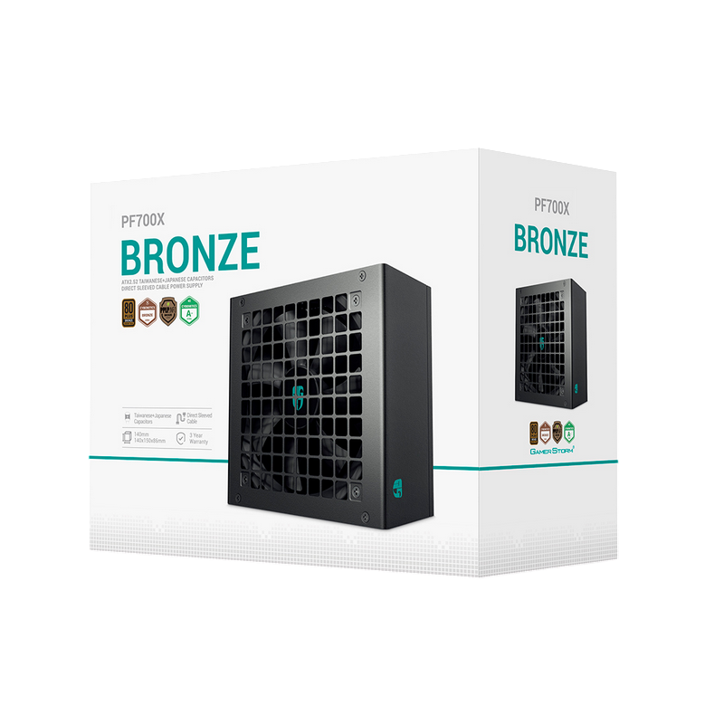 Sursă alimentare pc deepcool pf700x, 700w, atx, nemodular Thumbnail 9