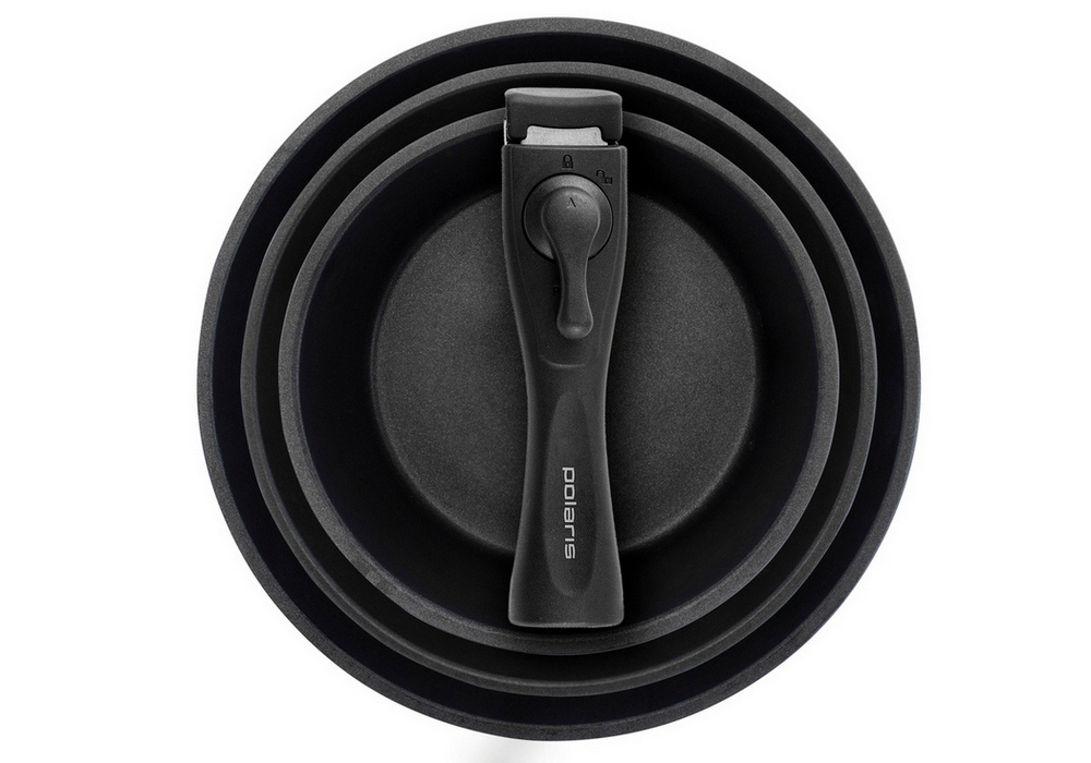 Набор посуды polaris easykeep-4dg, 1,7л, чёрный Thumbnail 13