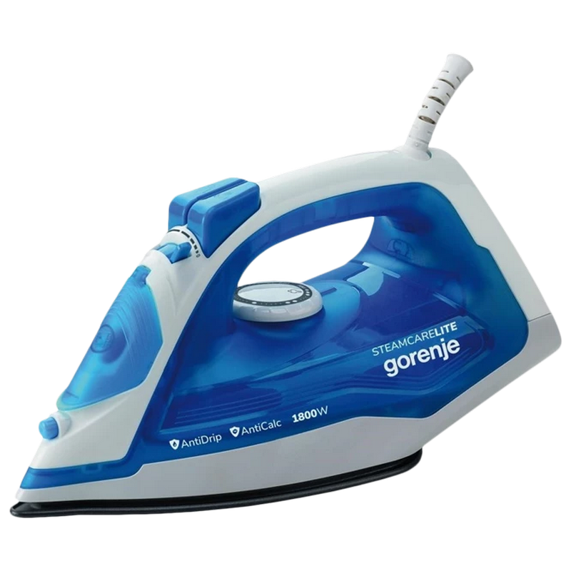 Fier de călcat Gorenje Steam care lite SIH1800BLT, 1800W, Albastru