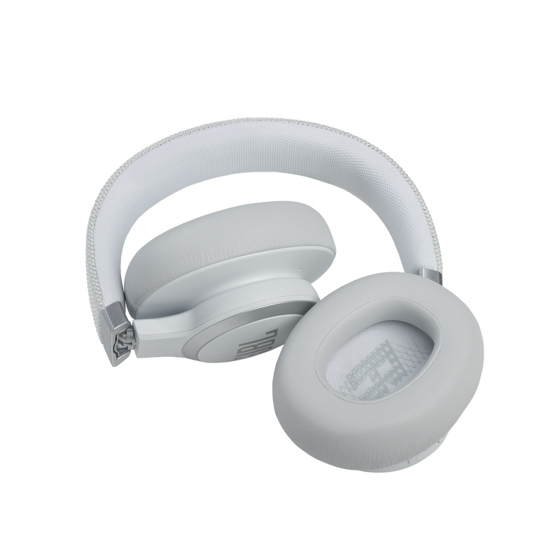 Headphones  Bluetooth  JBL   LIVE660NC White, On-ear, active noise-cancelling