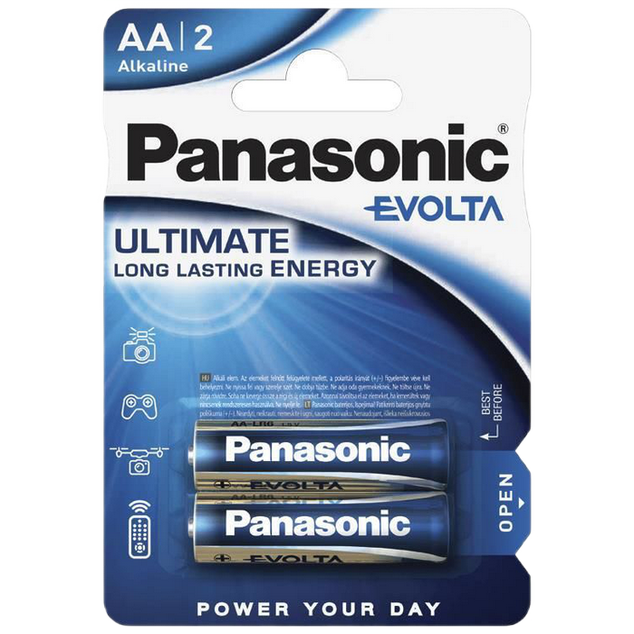 Батарейки Panasonic LR6EGE, AA, 2шт.