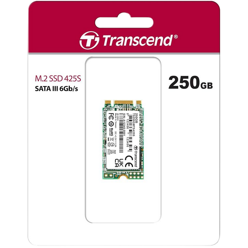 .M.2 SATA SSD  250GB Transcend 