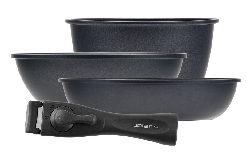 Набор посуды polaris easykeep-4dg, 1,7л, чёрный Thumbnail 15