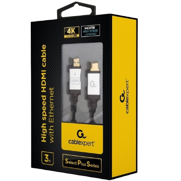 Видео кабель Cablexpert CCB-HDMIL-3M, HDMI (M) - HDMI (M), 3м, Чёрный