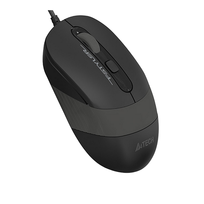 Мышь A4Tech FM10, Чёрный/Серый
