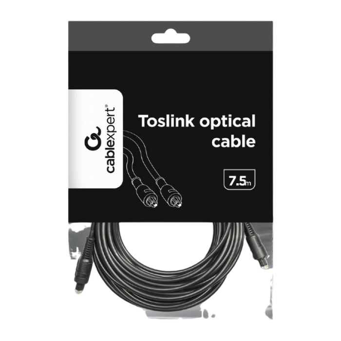 Audio optical cable Cablexpert 7.5m, CC-OPT-7.5M