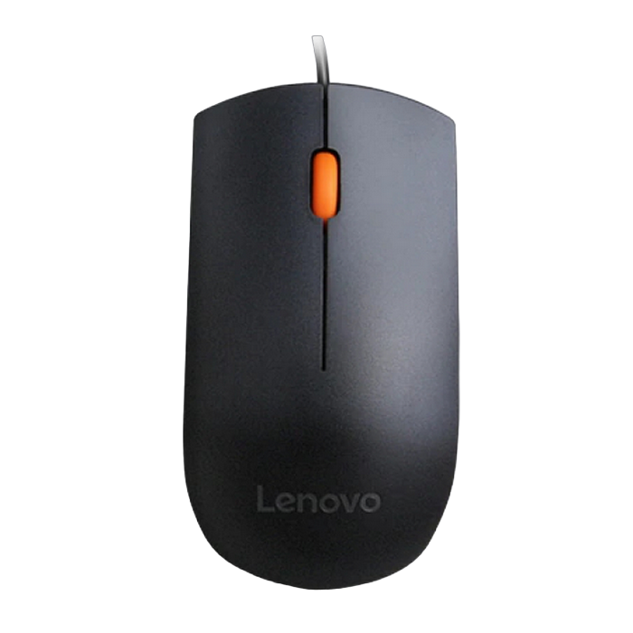 Мышь Lenovo 300 USB, Чёрный