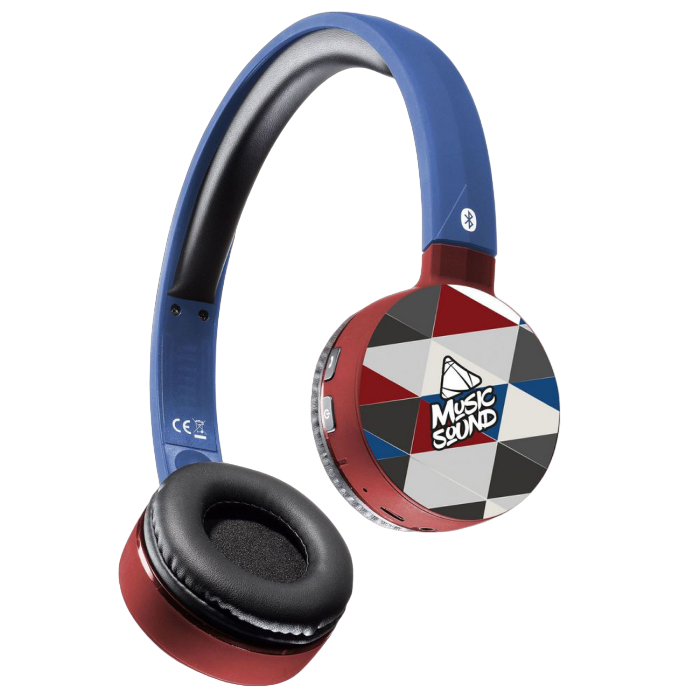 Наушники для домашнего развлечения Cellularline Music Sound, Bluetooth, Разноцветный