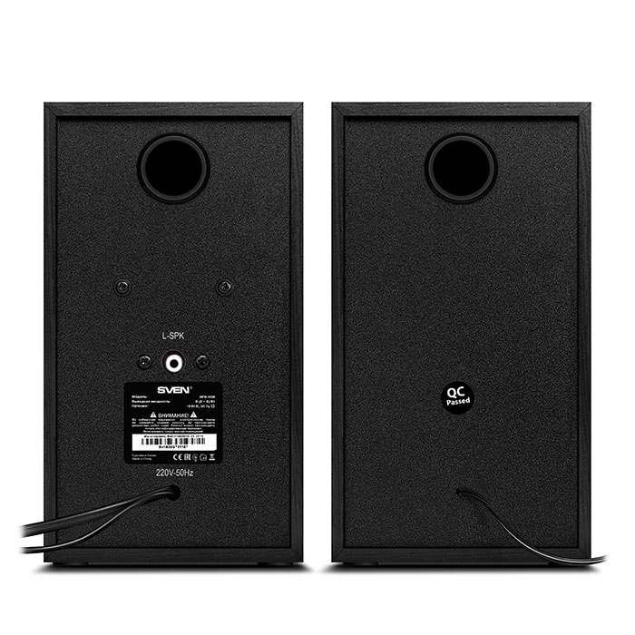 Компьютерные колонки 2.0 SVEN SPS-608, Чёрный