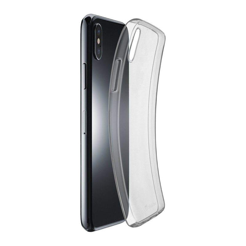 Чехол Cellularline Fine - iPhone XS/X, Прозрачный