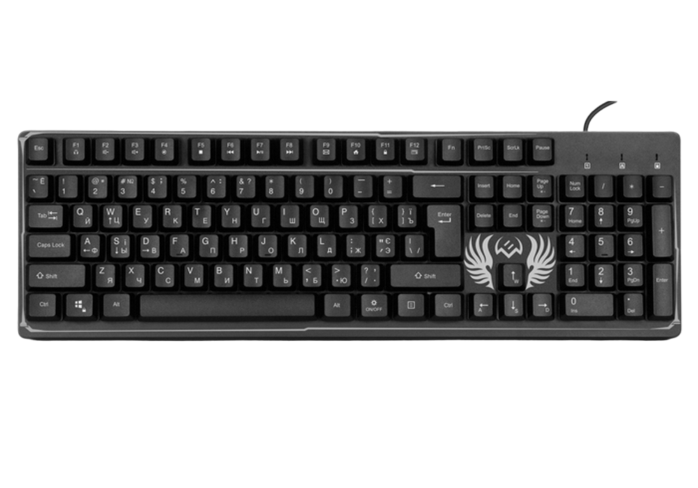 Клавиатура SVEN KB-G8000, Проводное, Чёрный
