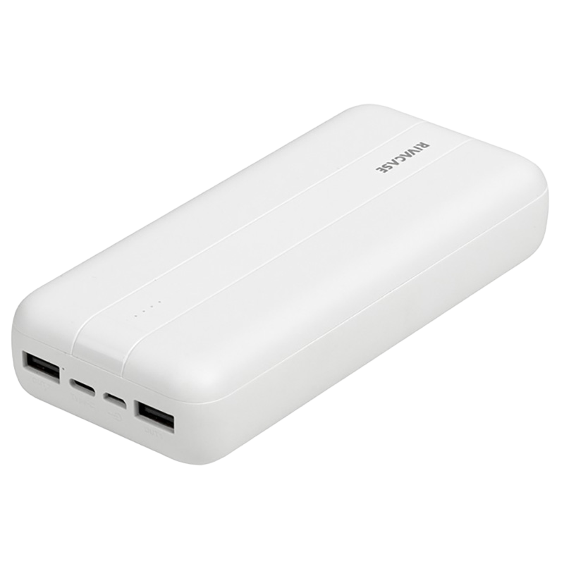 Power Bank Rivacase 20000 mAh, VA2081, White