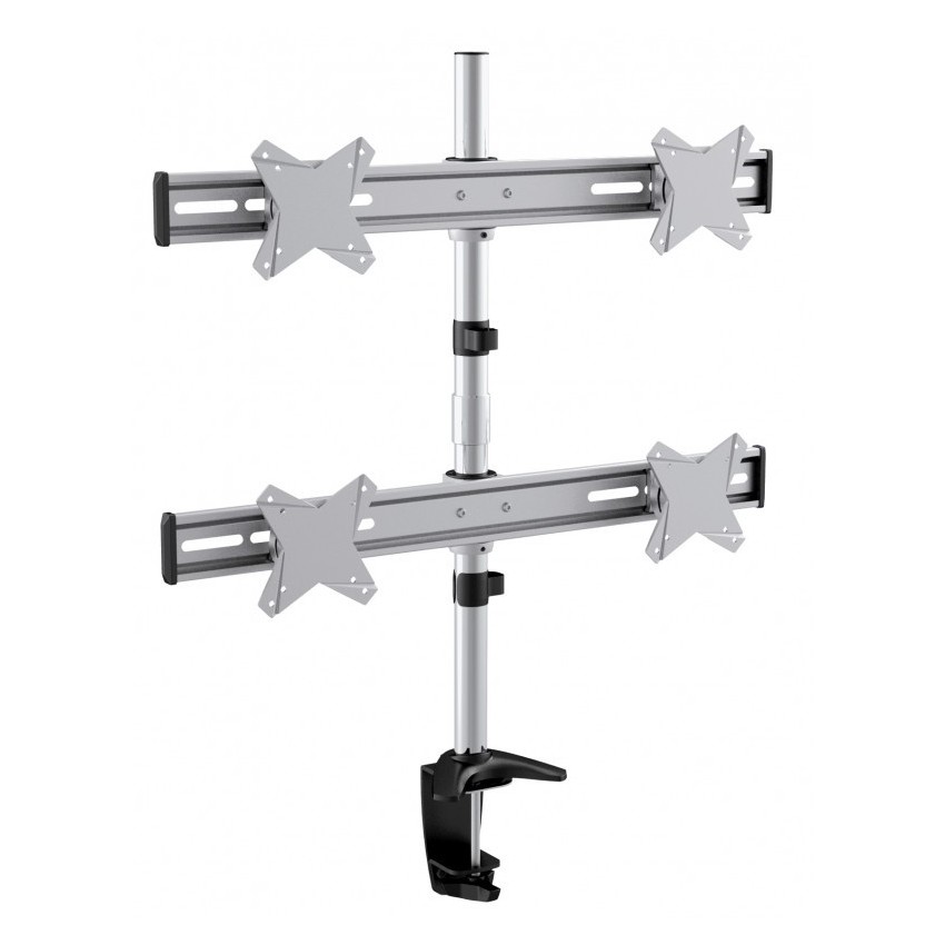 Table/desk stand for 4 monitors Reflecta PLANO Desk 23-1010Q, 13