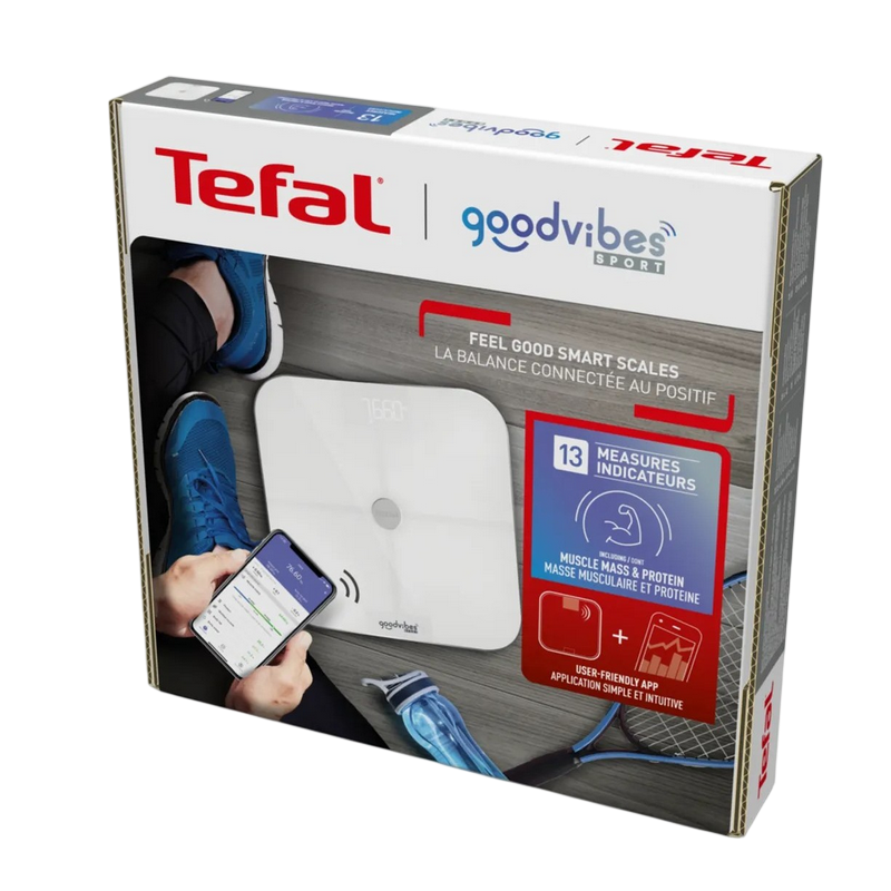 Cântar de podea tefal bm9640s1, alb Thumbnail 3