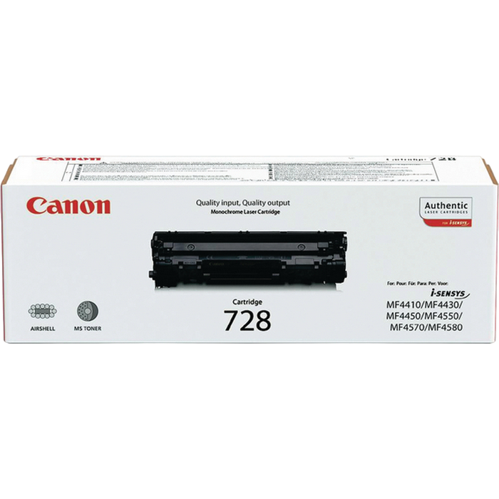 Laser Cartridge Canon 728, black