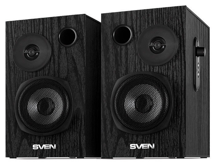 Компьютерные колонки 2.0 SVEN SPS-580, Чёрный