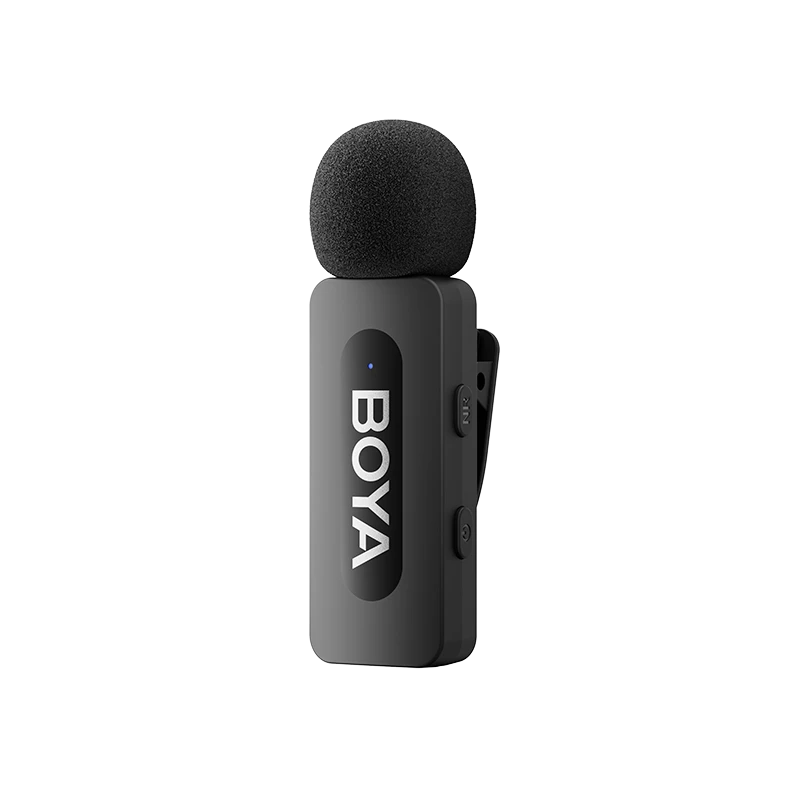 Microfon portabil pentru înregistrare vocală Boya BY-V20 V2.0 Fără fir Negru