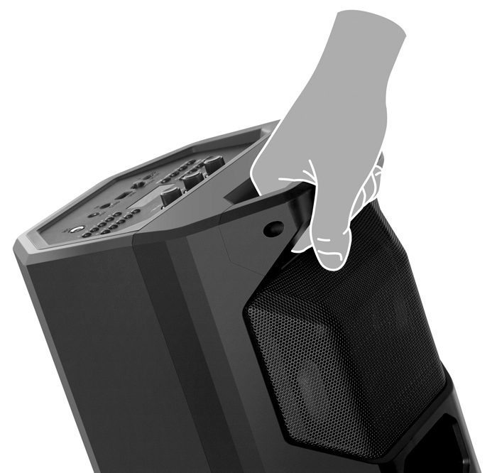 Портативная колонка SVEN PS-600, Чёрный