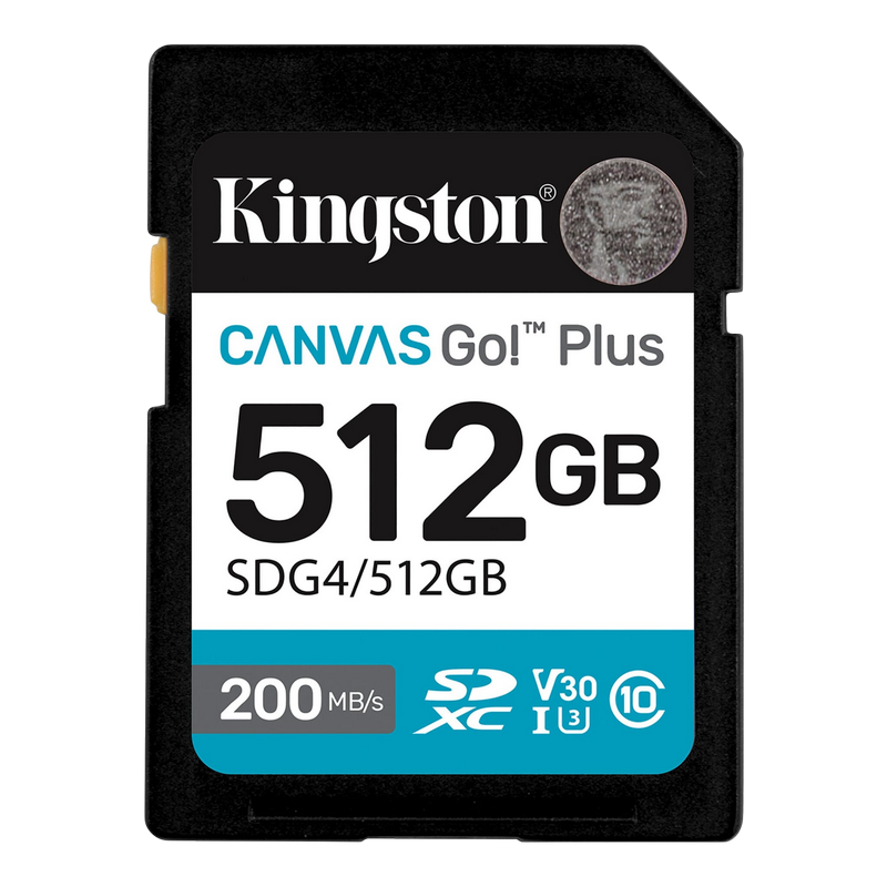 Card de Memorie Kingston Canvas Go! Plus, 512GB (SDG4/512GB)