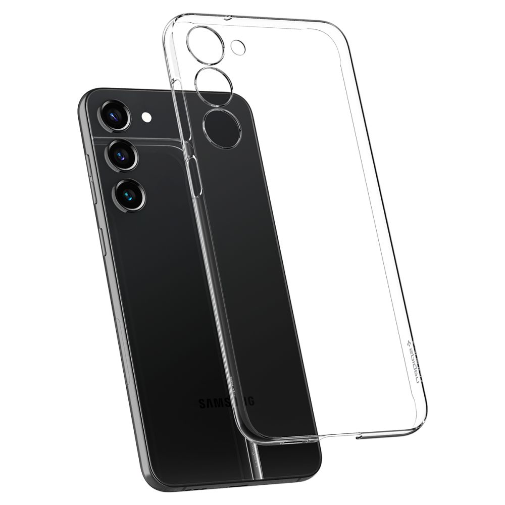 Spigen Samsung S23, Airskin, Crystal Clear