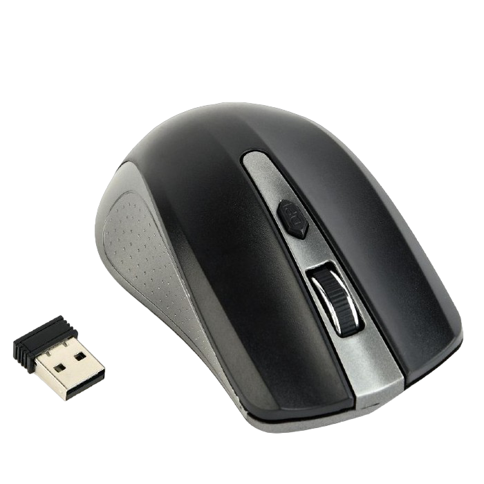 Беcпроводная мышь Gembird MUSW-4B-04-GB, Серый/Черный