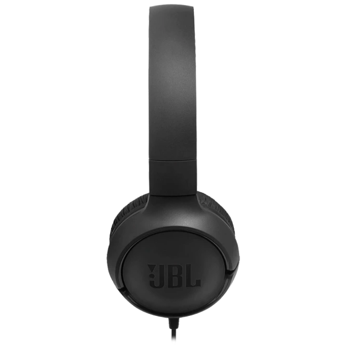 Headphones JBL T500 Black, On-ear.