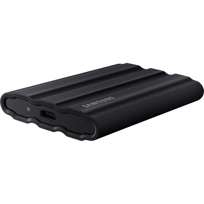 4.0TB Samsung Portable SSD T7 Shield Black, USB-C 3.1 (88x59x13mm, 98g,R/W:1050/1000MB/s, IP65)