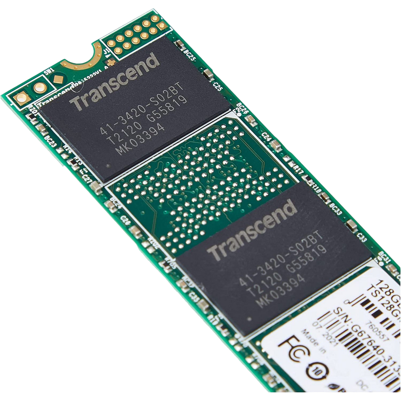 Накопитель SSD Transcend 110S, 128Гб, TS128GMTE110S