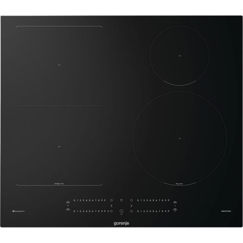 Plită cu inducție gorenje gi6432bcwf, negru Thumbnail 3