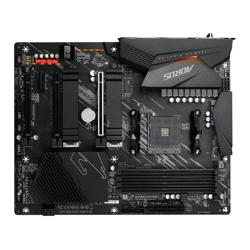 Placă de bază Gigabyte B550 AORUS ELITE AX V2, AM4, AMD B550, ATX