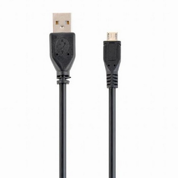 Cable Micro USB2.0,  Micro B - AM, 0.5 m,  Cablexpert, CCP-mUSB2-AMBM-0.5M