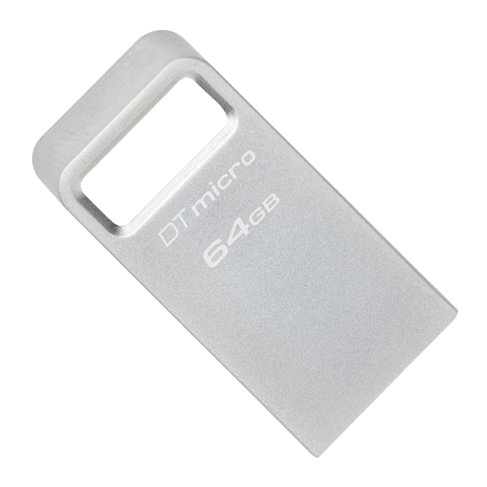 Flash Drive Kingston DataTravaler Micro 64GB USB3.2