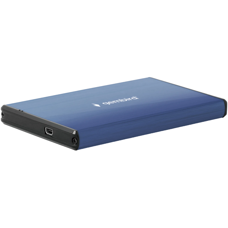 Внешний корпус Gembird EE2-U3S-3-DB, Deep Blue (EE2-U3S-3-DB)