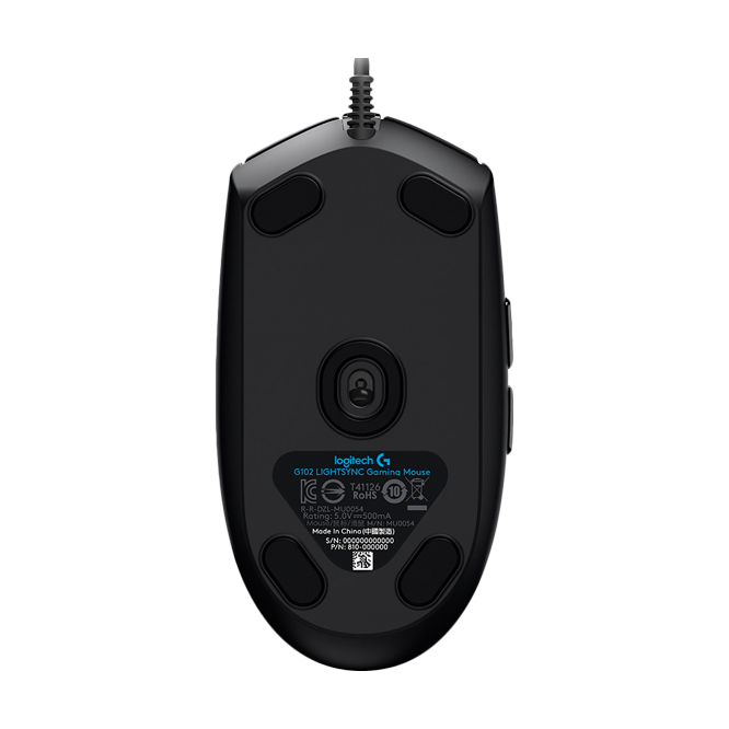 Игровая мышь Logitech G102, Чёрный