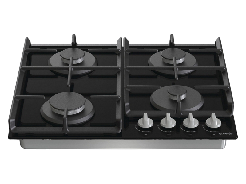 Газовая варочная панель Gorenje GT 641 EXB, Чёрный