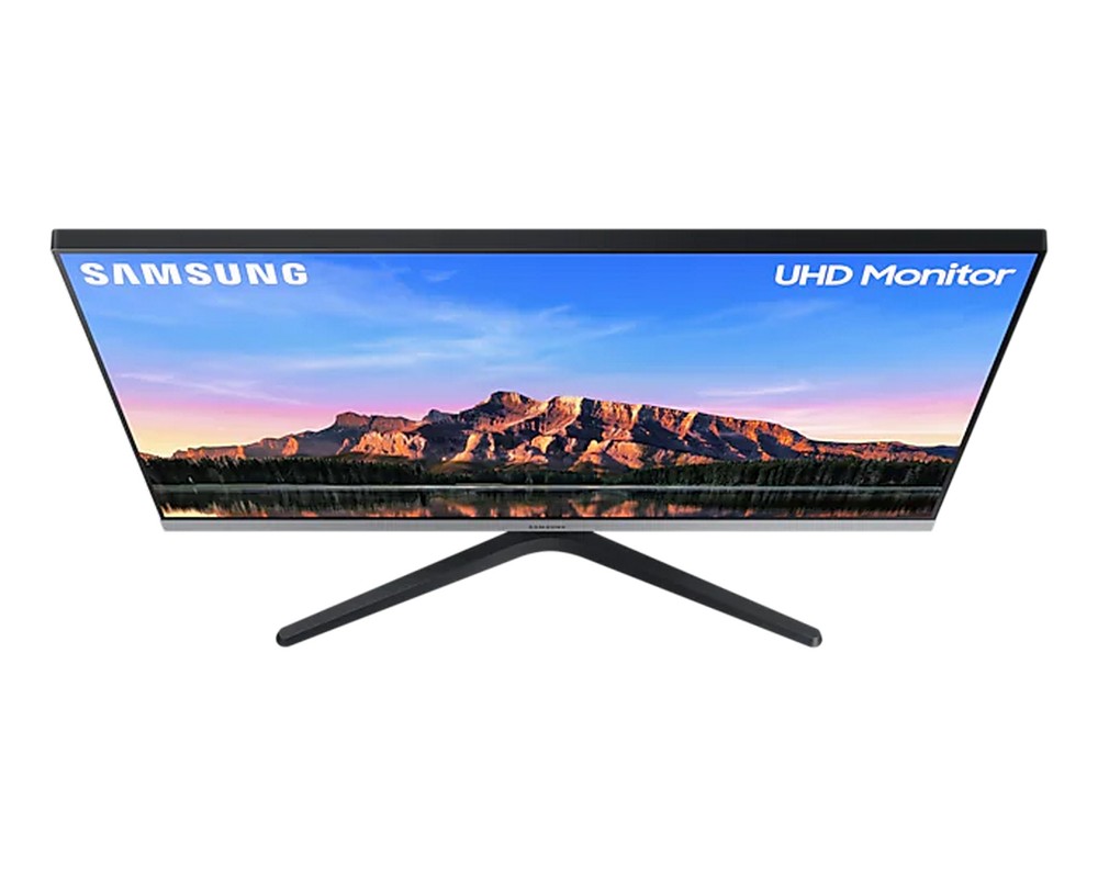 28" Monitor pentru Divertisment Samsung U28R550UQI, IPS 3840x2160 4K-UHD, Negru/Gri