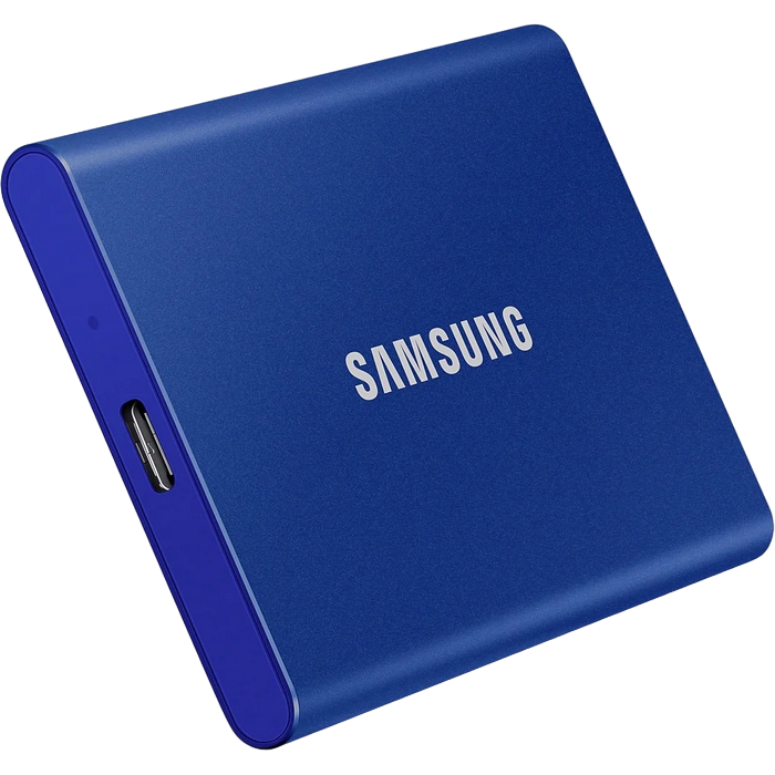 Samsung Portable SSD T7 Blue, USB-C 3.1, 1TB