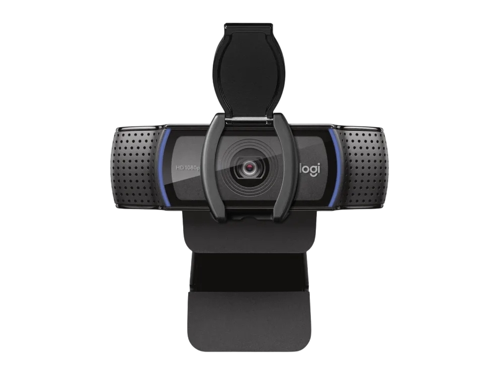 Cameră Web Logitech C920S Pro, Full-HD 1080P, Negru