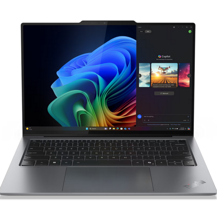 Laptop Business 14" Lenovo ThinkPad X9-14 Gen 1, Grey, Intel Core Ultra 7 258V, 32GB/1024GB, Windows 11 Pro
