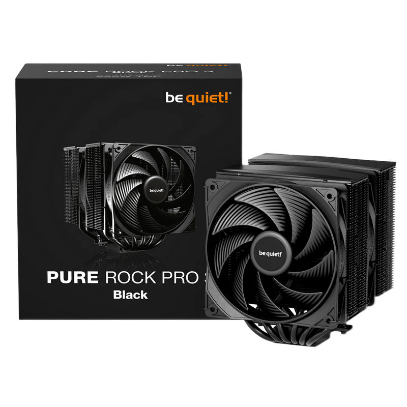 Cooler procesor be quiet! Pure Rock Pro 3, Negru