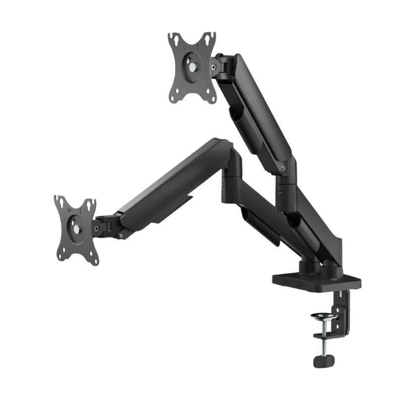 Suport birou pentru monitoare Gembird MA-DA2U-01 Negru