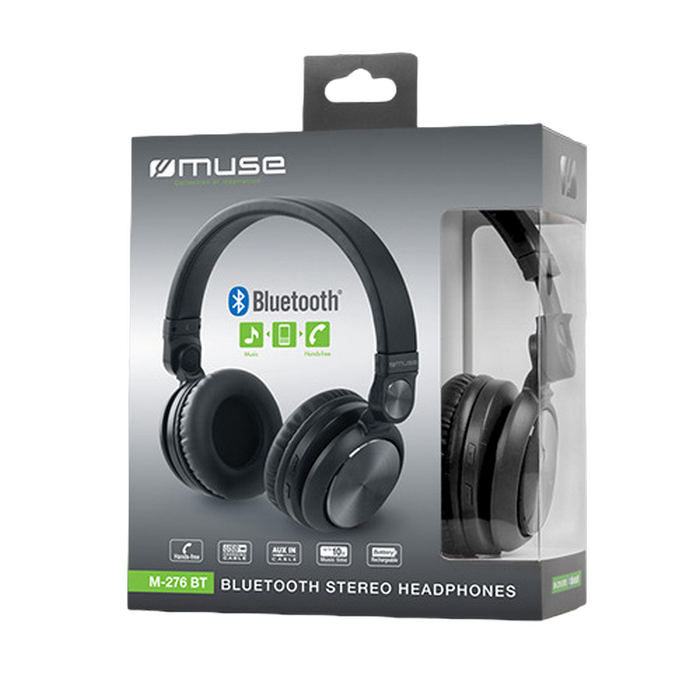 Bluetooth Headphones  MUSE  M-276 BT Black
