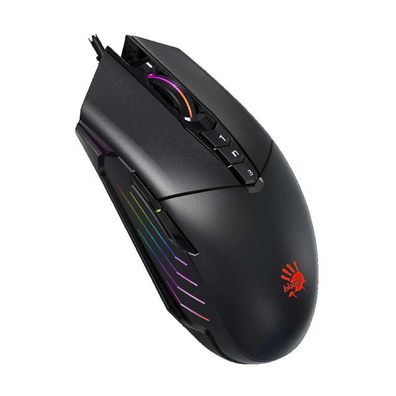 Игровая мышь Bloody P91s, Чёрный