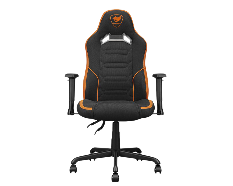 Scaun Gaming Cougar Fusion SF, Plasă elastomerică respirabilă, Portocaliu