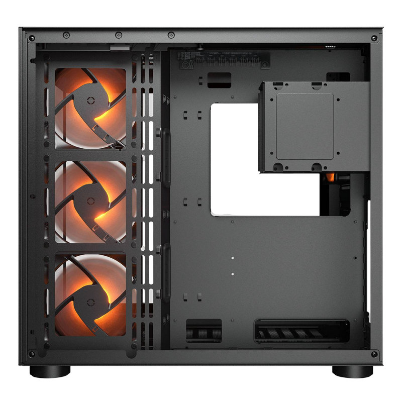 Carcasă PC Cougar FV150 RGB Midi-Tower Negru