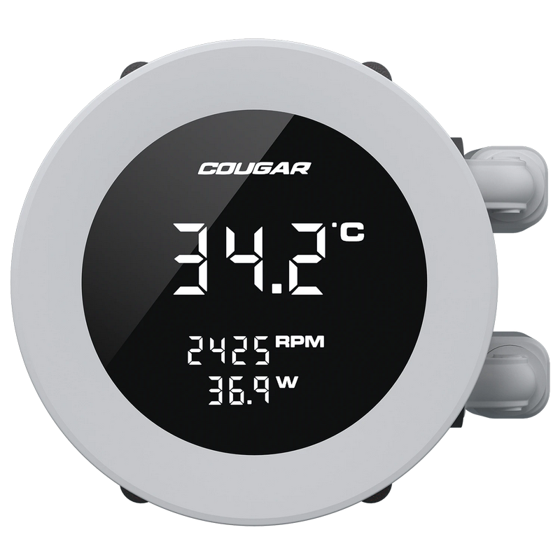 Cooler procesor Cougar Poseidon Vistek ARGB 360 White 120 mm